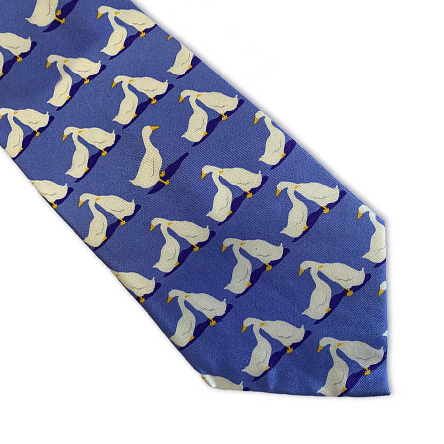 Geese Silk Tie