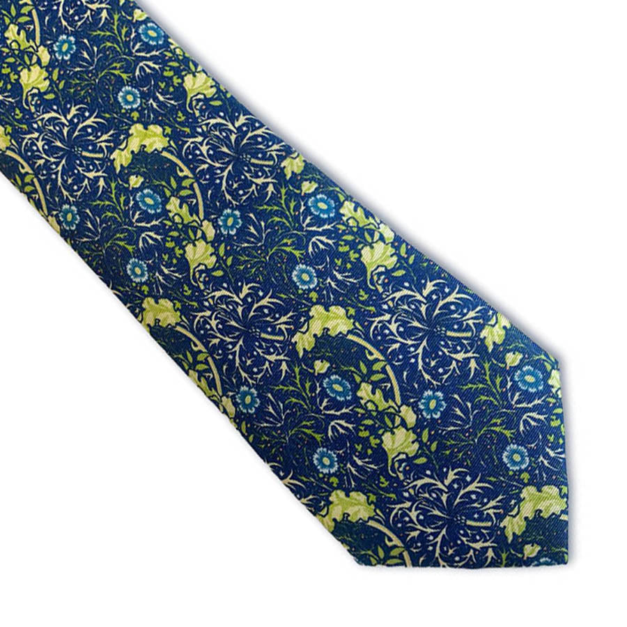 Morris Seaweed Silk Tie