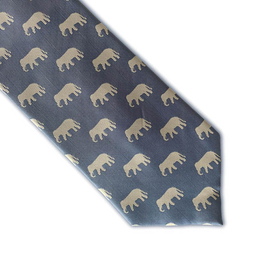Elephants Silk Tie
