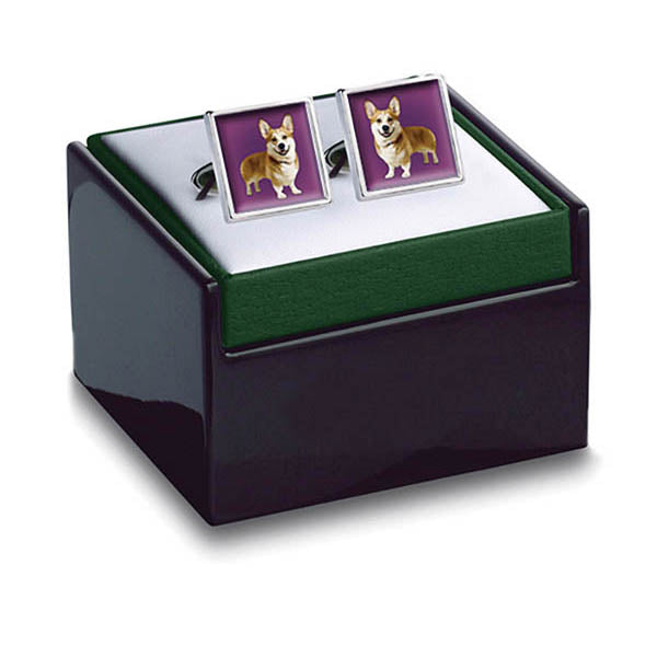 Royal Corgi Cuff Links Boxed