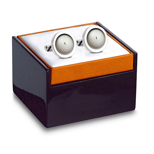 Golf Ball Cuff Links Boxed