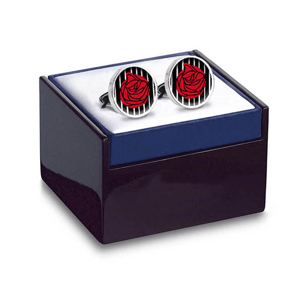 Mackintosh Lady with Rose Cuff Links in box