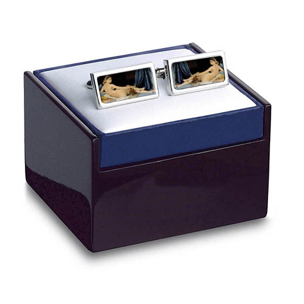Odalisque Cuff Links in box