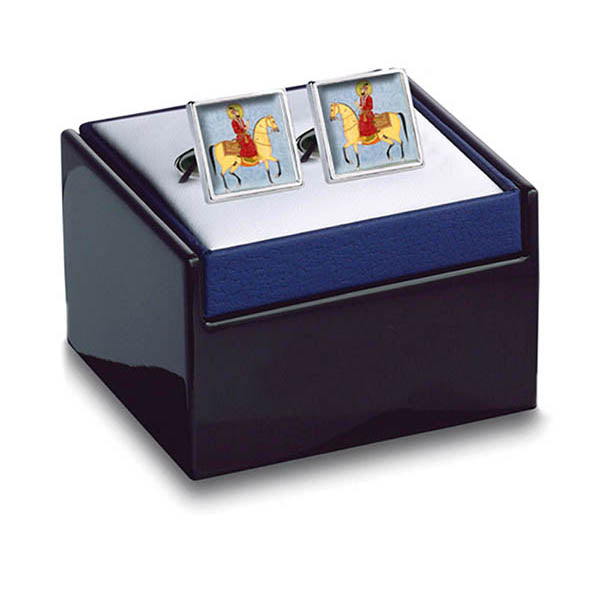 Shah Farrukhsijari Cuff Links - boxed