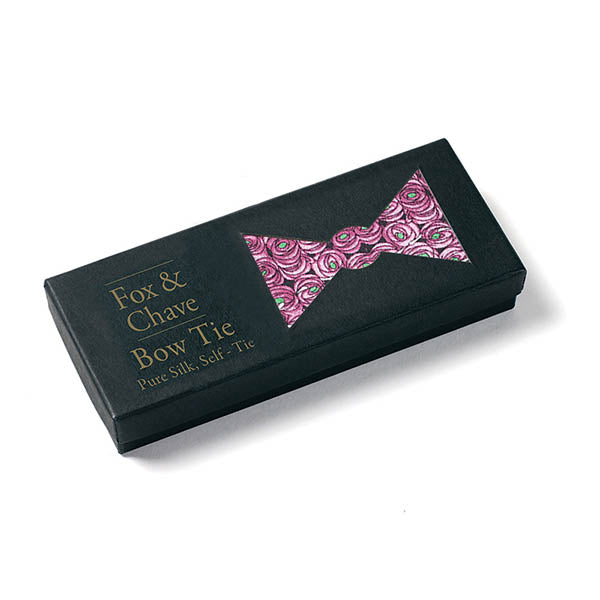 Mackintosh Rose & Teardrop Bow Tie Boxed