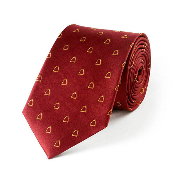 Stirrups Silk Tie
