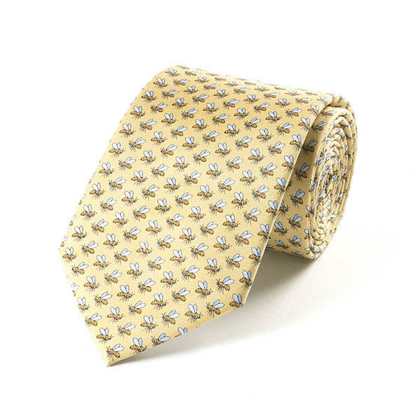 Bryn Parry Bees Silk Tie