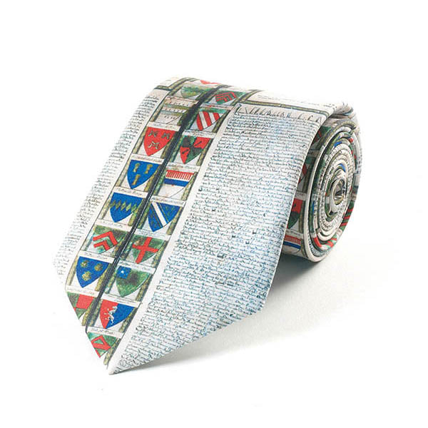 Magna Carta Shields Silk Tie