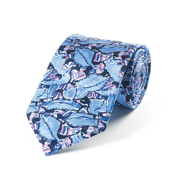 Klimt Turquoise & Pink Silk Tie