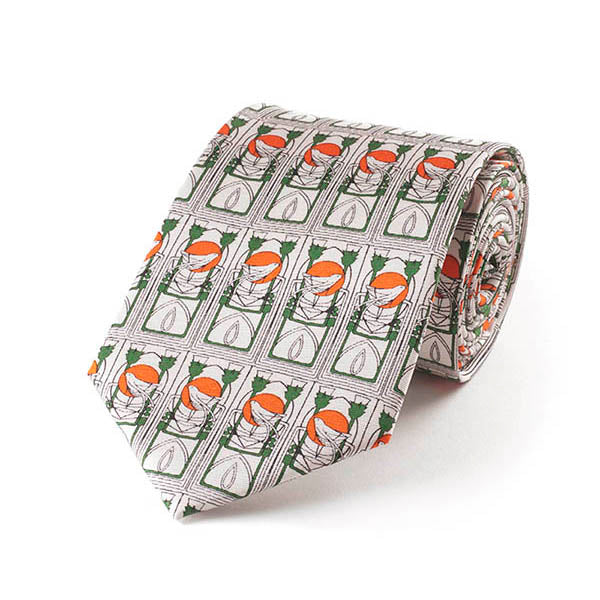 Mackintosh Lady with Doves Silk Tie