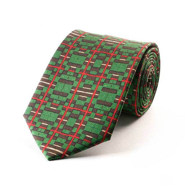 Mackintosh Lady with Rose Silk Tie