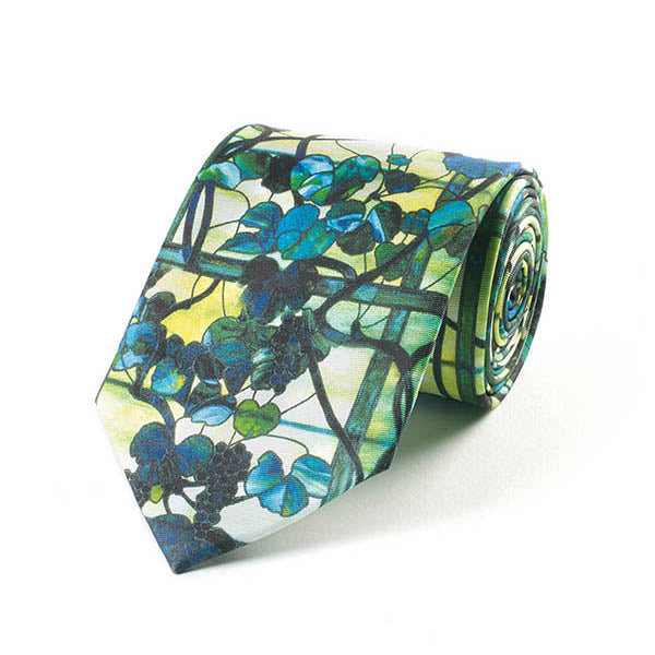 Tiffany Grape Silk Tie