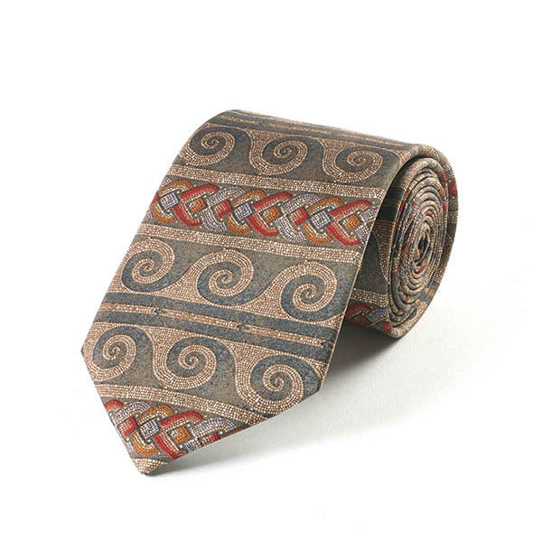 Roman Mosaic Silk Tie