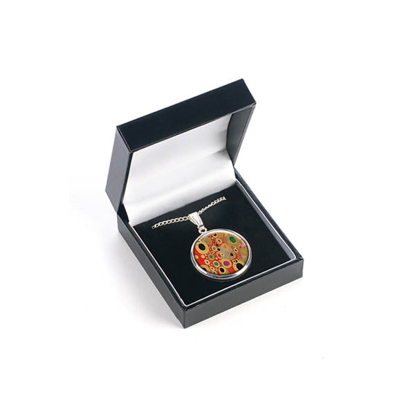 Klimt Red Pendant - boxed