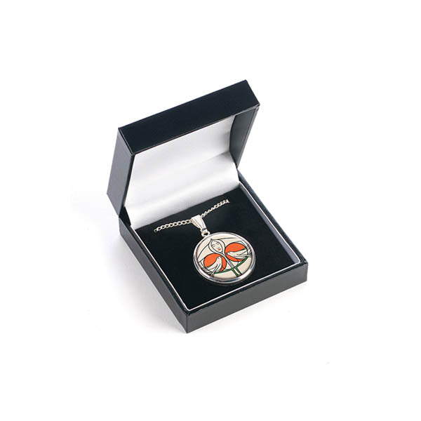 Mackintosh Lady with Doves Pendant - boxed