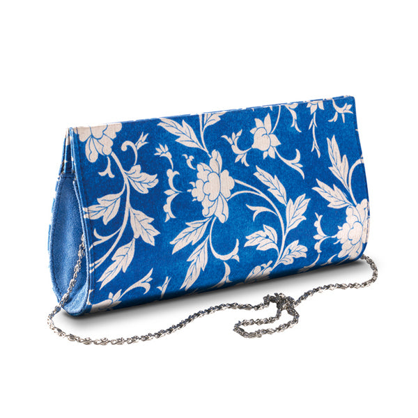 Chinoiserie Silk Clutch Bag