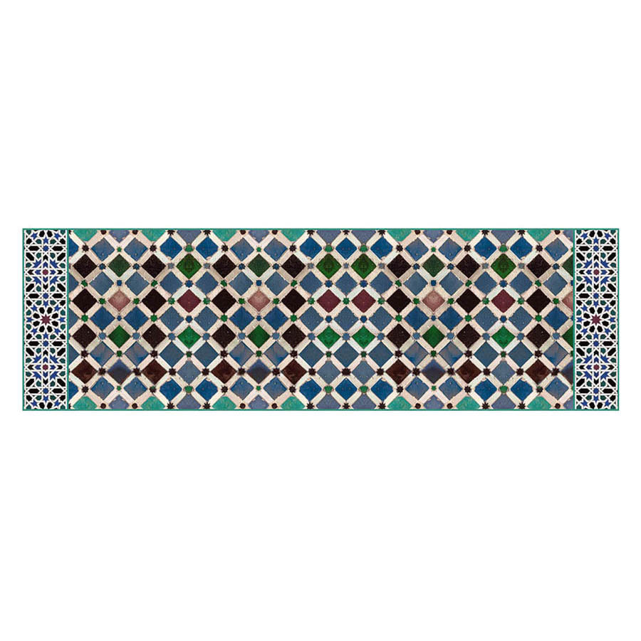 Alhambra Chiffon Scarf Flat Artwork