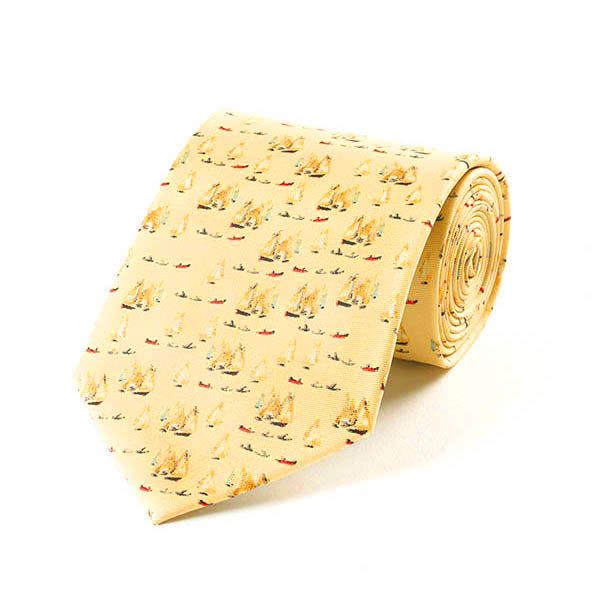 Lowry Yachts Silk Tie