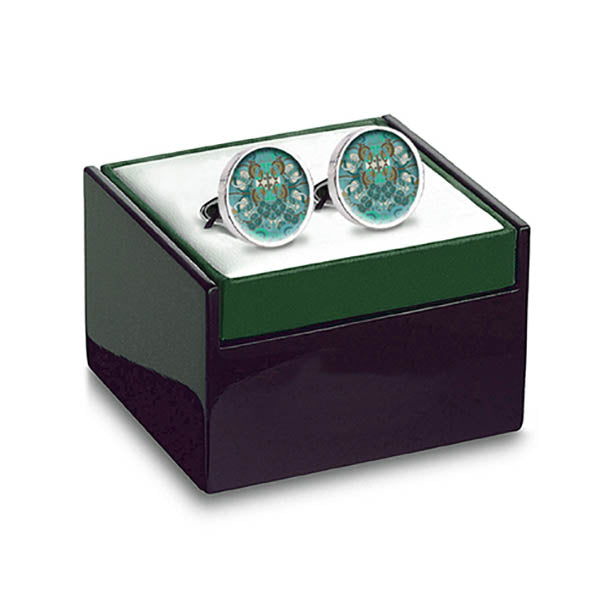 Celtic Phoenix Cuff Links in box