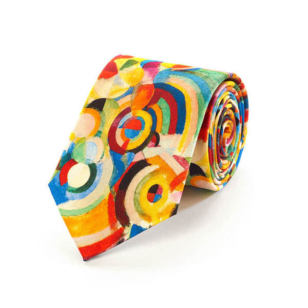 Delaunay Bleriot Silk Tie