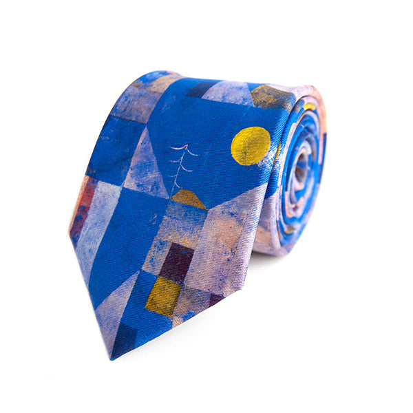 Paul Klee Moonshine Silk Tie