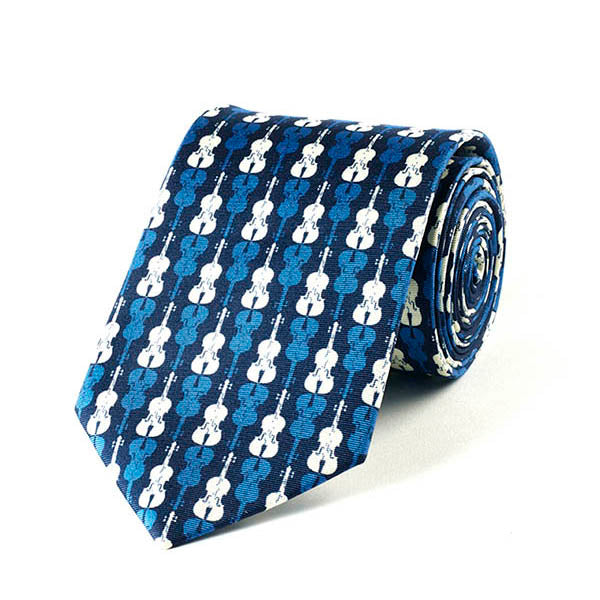 Violins Silk Tie