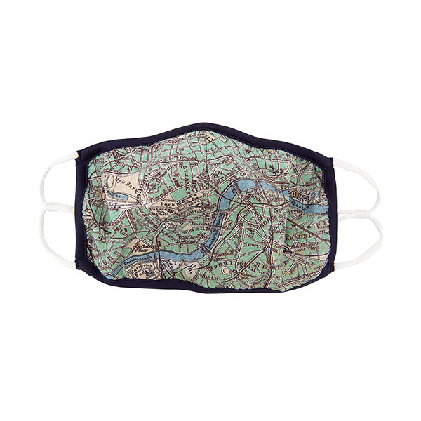 London Map Face Mask