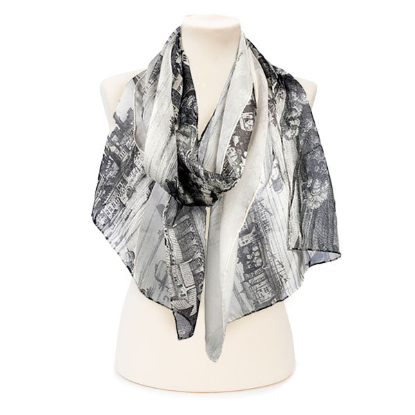 Thames Chiffon Scarf