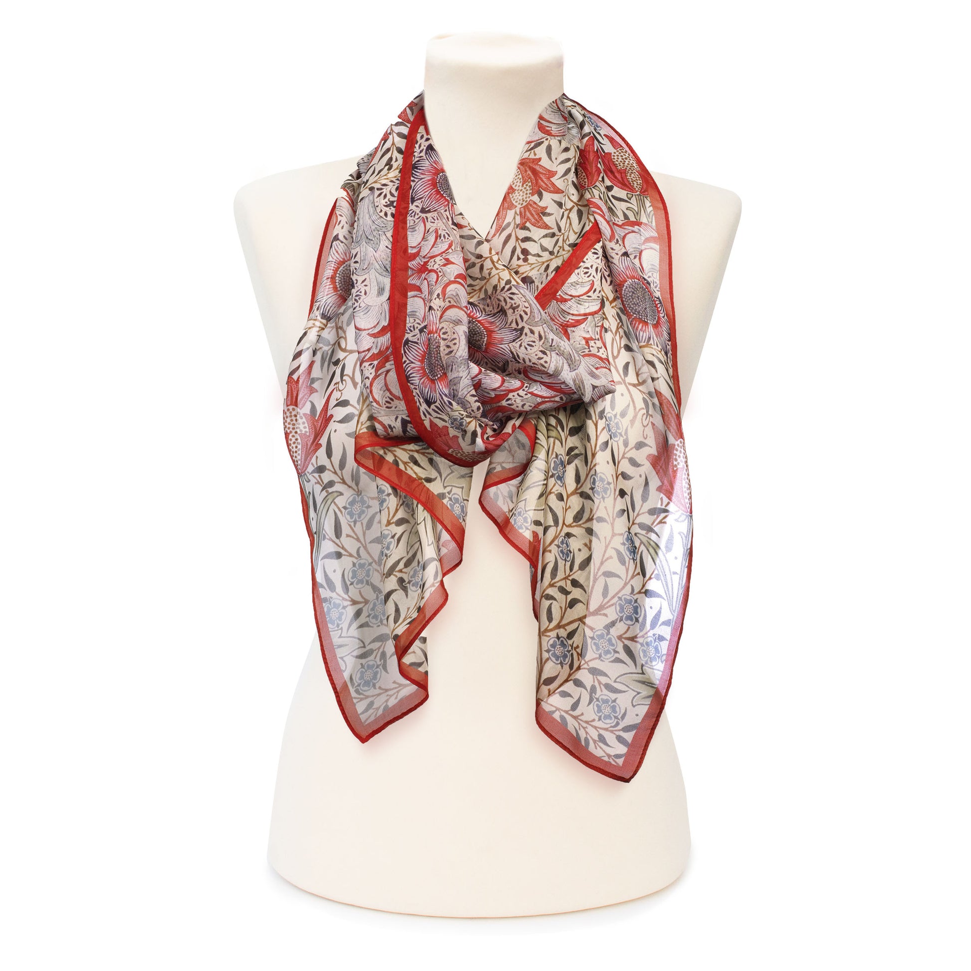 Morris Bourne Chiffon Scarf