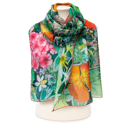 Attraction Silk Chiffon Scarf
