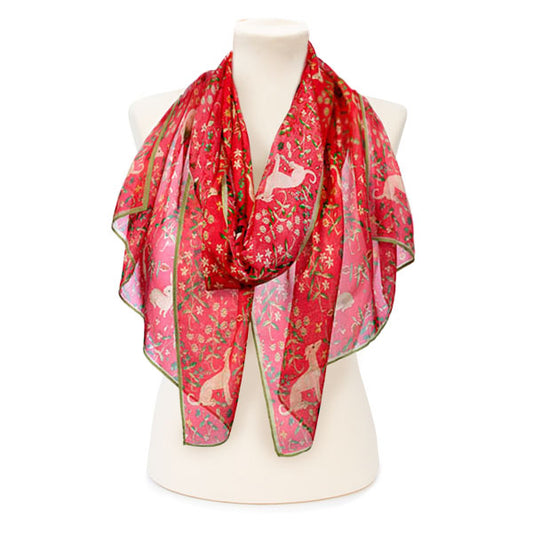 Cluny Tapestry Chiffon Scarf