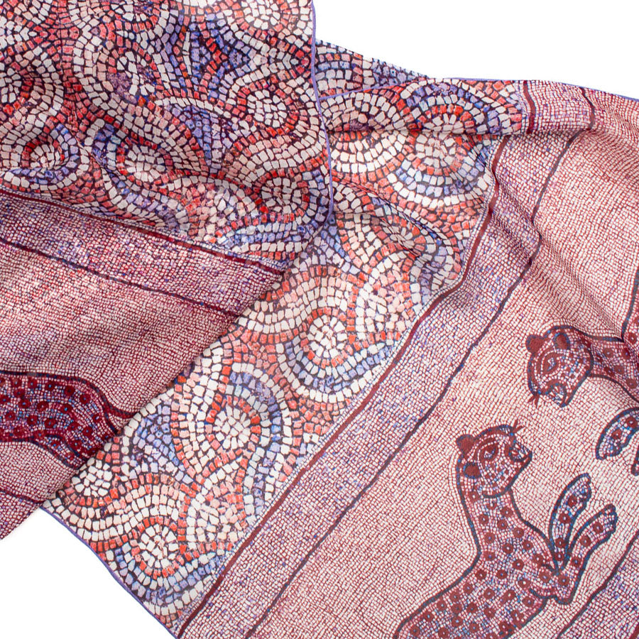 Ancient Lands Chiffon Scarf - Detail