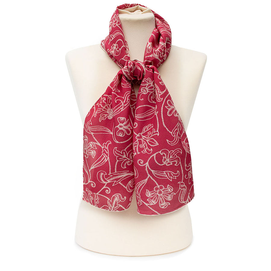 Curtain Textile Crêpe de Chine Scarf