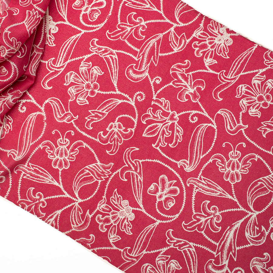 Curtain Textile Crêpe de Chine Scarf - Detail