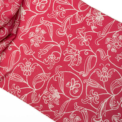 Curtain Textile Crêpe de Chine Scarf - Detail