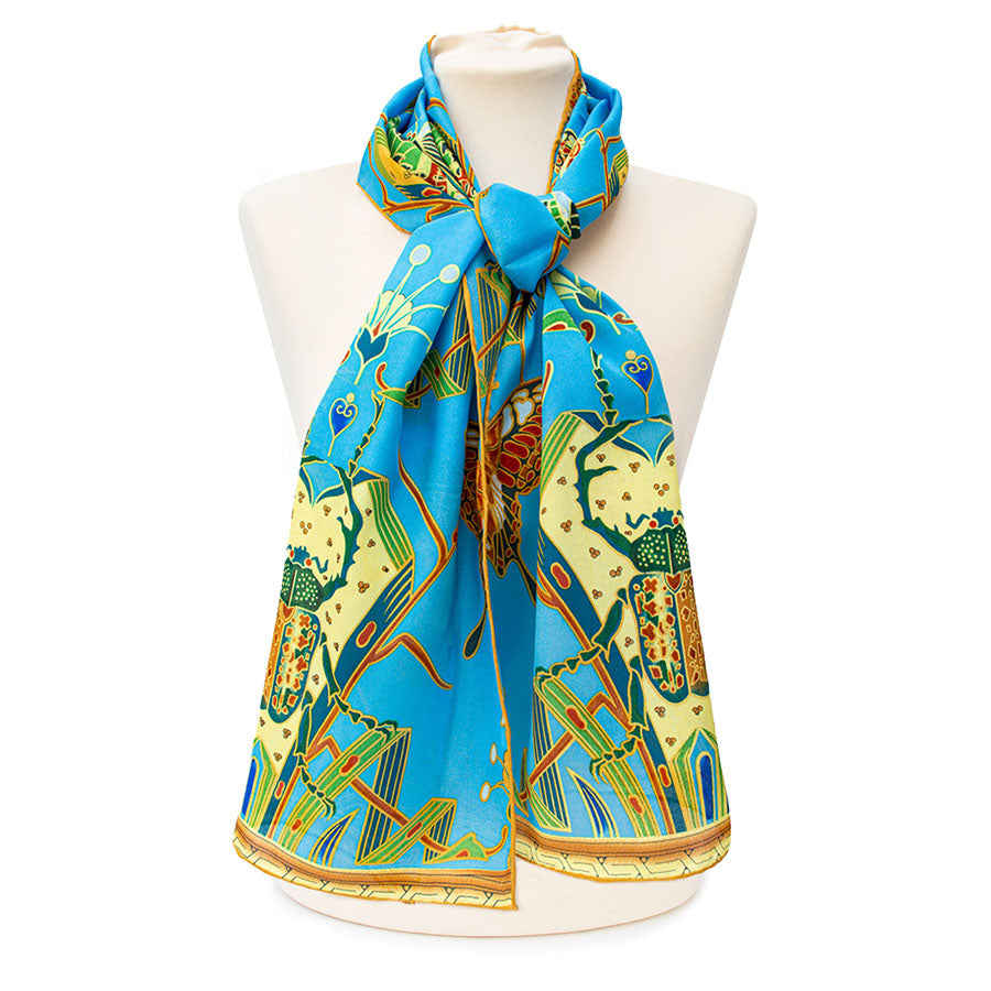 Ornate Dresser Crêpe de Chine Scarf