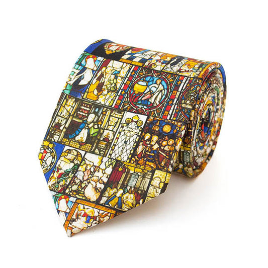 Stained Glass II Silk Tie