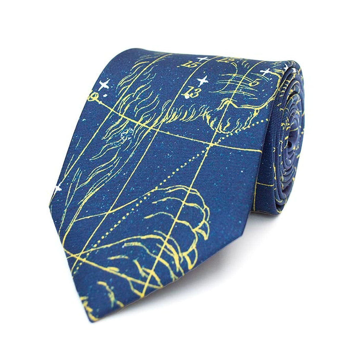 Celestial Map Silk Tie