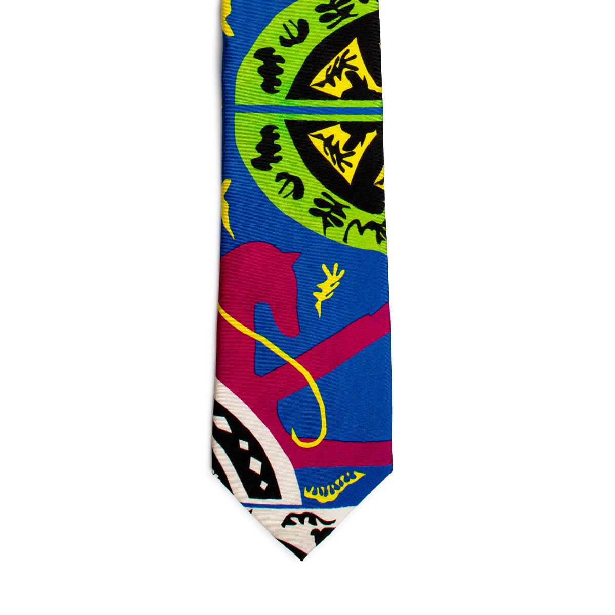 Matisse Horse Silk Tie - Detail
