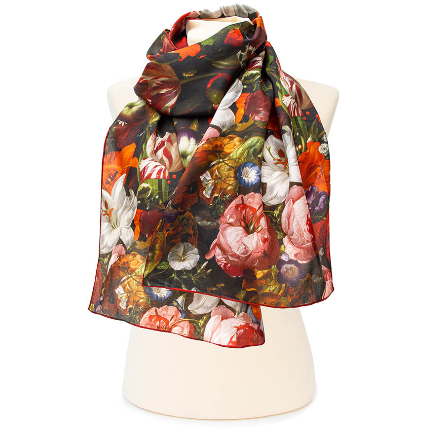 Rachel Ruysch Silk Habotai Scarf - Style 3