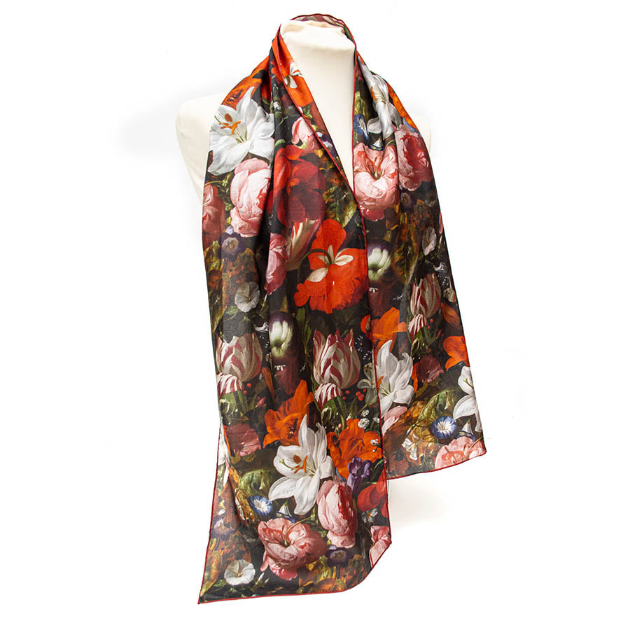 Rachel Ruysch Silk Habotai Scarf - Style 4
