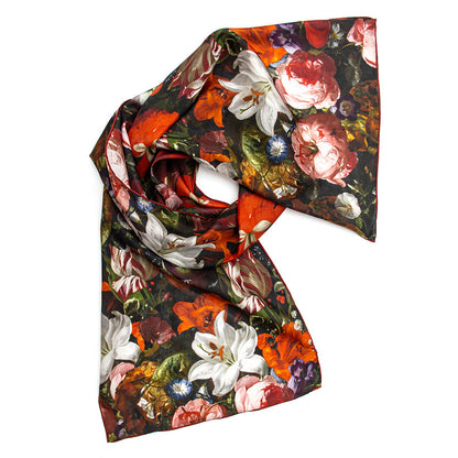 Rachel Ruysch Silk Habotai Scarf - Detail 1