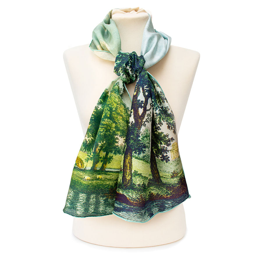 Kew Gardens Silk Habotai Scarf