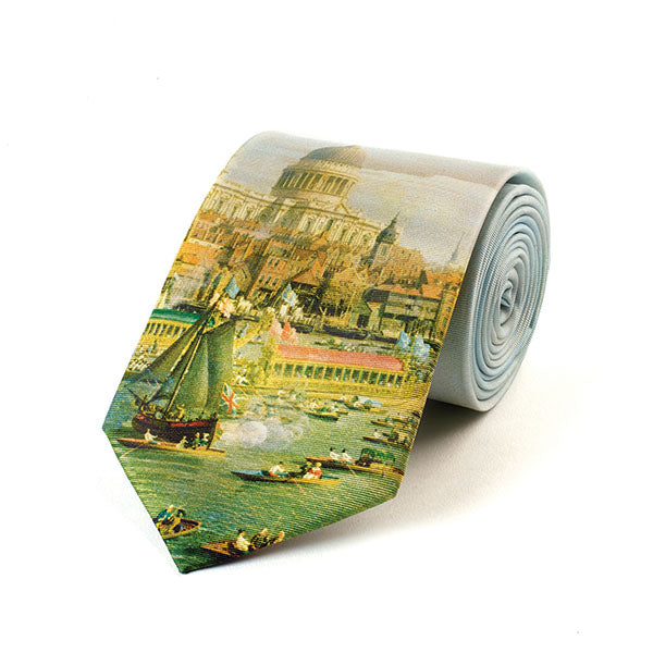 Canaletto Thames Silk Tie