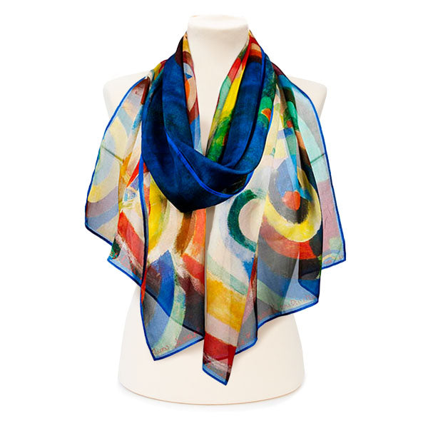 Delaunay Blériot Chiffon Scarf