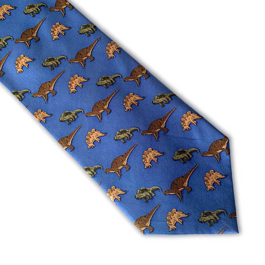 Dinosaurs Silk Tie