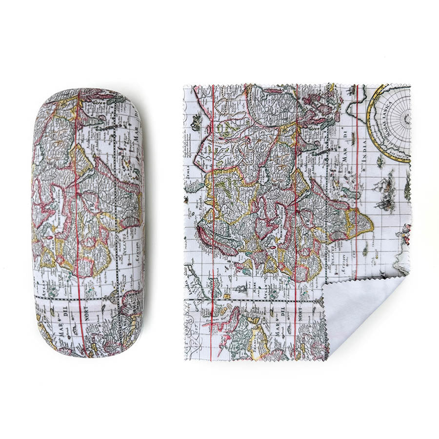 MAPPA MUNDI GLASSES CASE