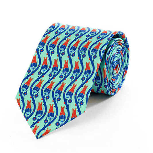 Iznik Tulips Silk Tie