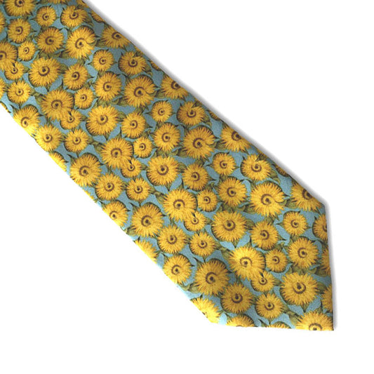 Sunflowers Silk Tie