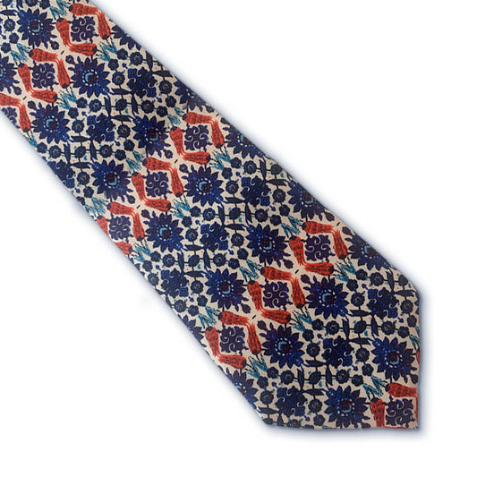 Islamic Starburst Silk Tie